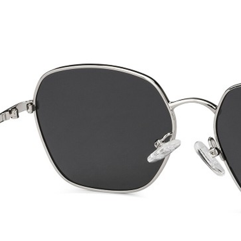 Women Grey Lens & Gunmetal-Toned Other Sunglasses with UV Protected Lens